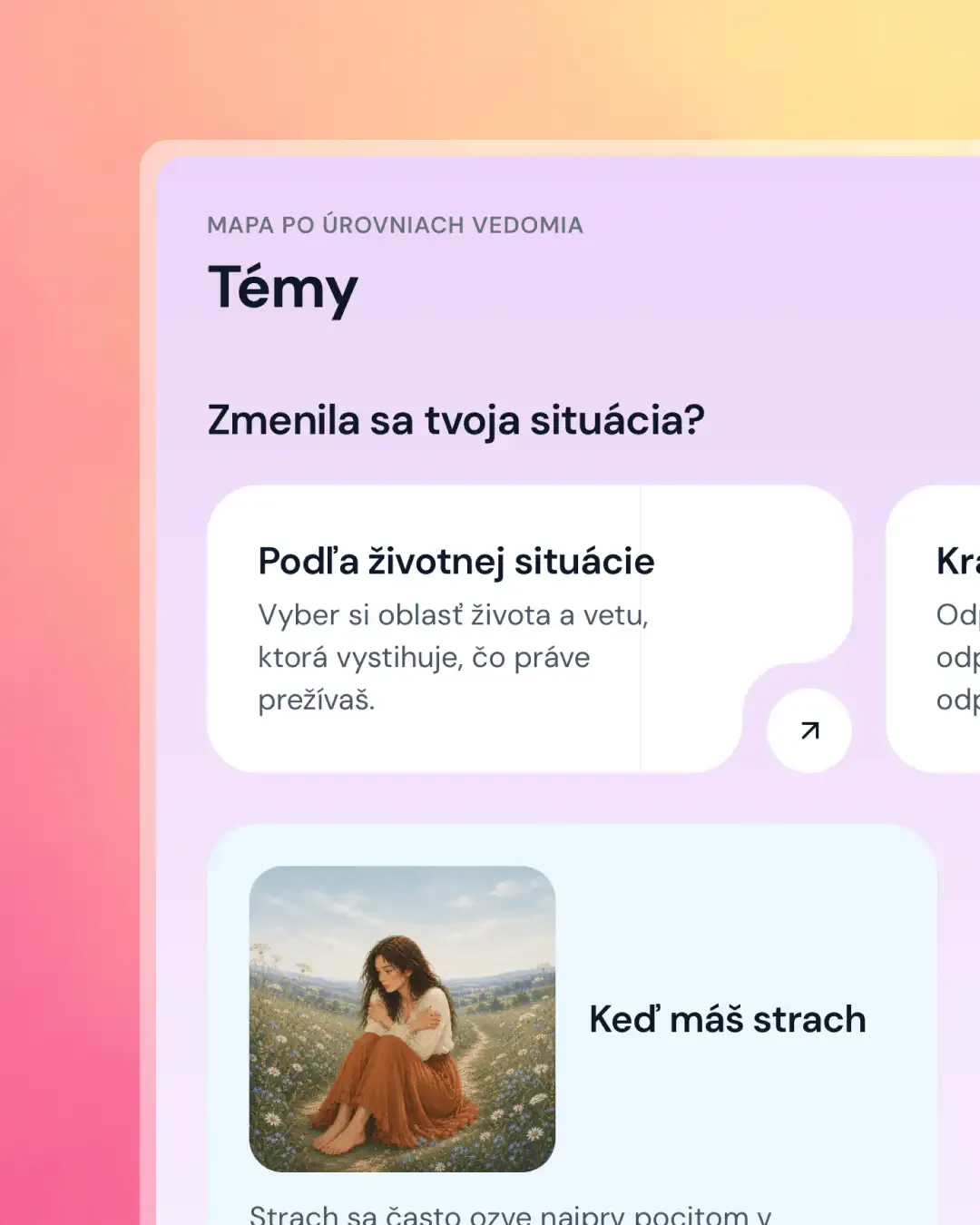 Každou témou sa môžeš vydať dvomi cestami.