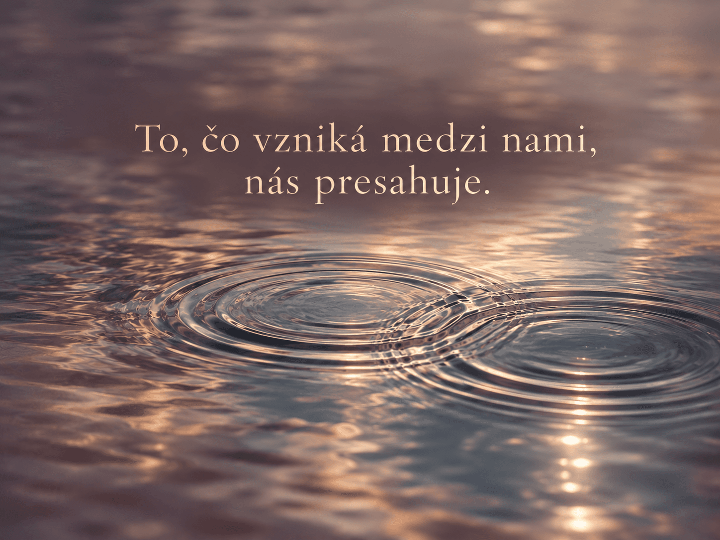 "dve vlny na hladine"